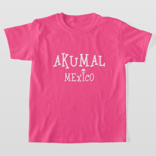 Akumal Mexico Design _ Kids Basic T_Shirt