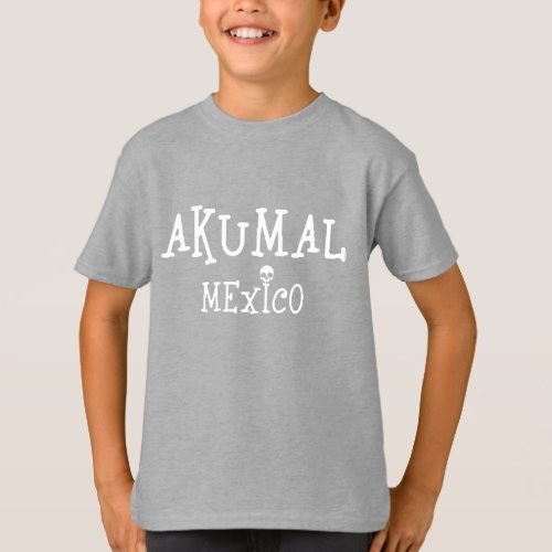 Akumal Mexico Design _ Kids Basic T_Shirt