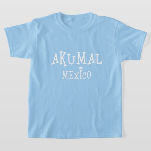 Akumal Mexico Design _ Kids Basic T_Shirt