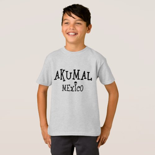 Akumal Mexico Design _ Kids Basic T_Shirt