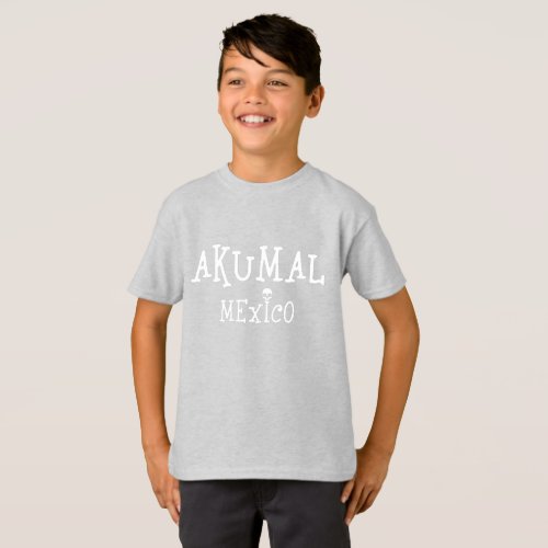 Akumal Mexico Design _ Kids Basic T_Shirt