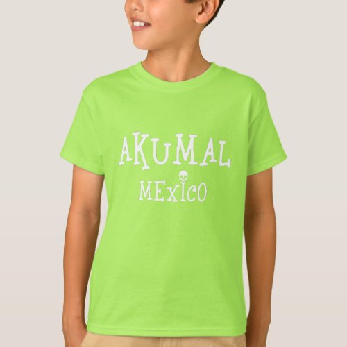 Akumal Mexico Design _ Kids Basic T_Shirt