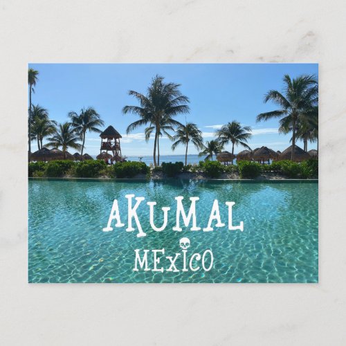 Akumal Mexico Design _ Standard Postcard