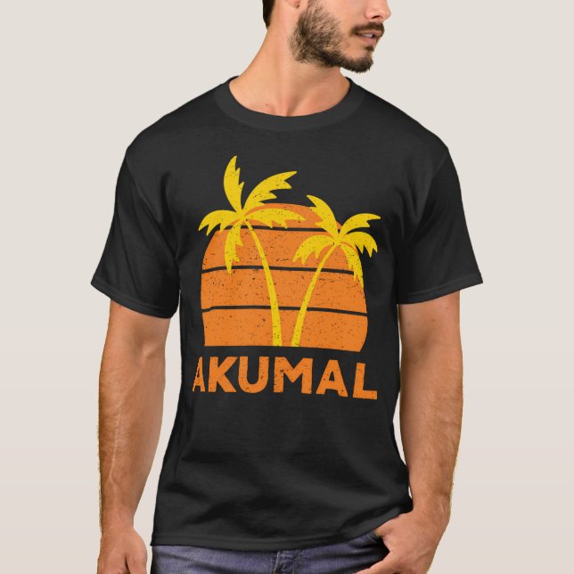 Akumal Retro T-Shirt (Front)