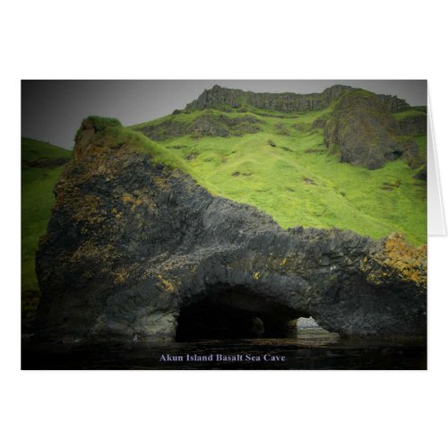 Akun Island Basalt Sea Cave