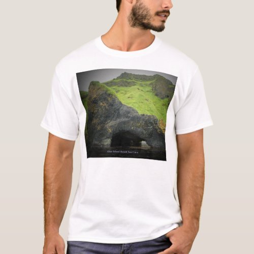 Akun Island Basalt Sea Cave T_Shirt