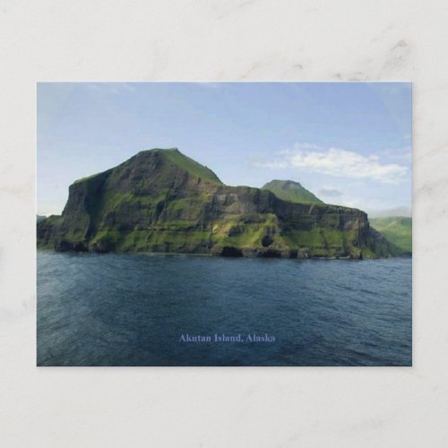 Akutan Island Postcard