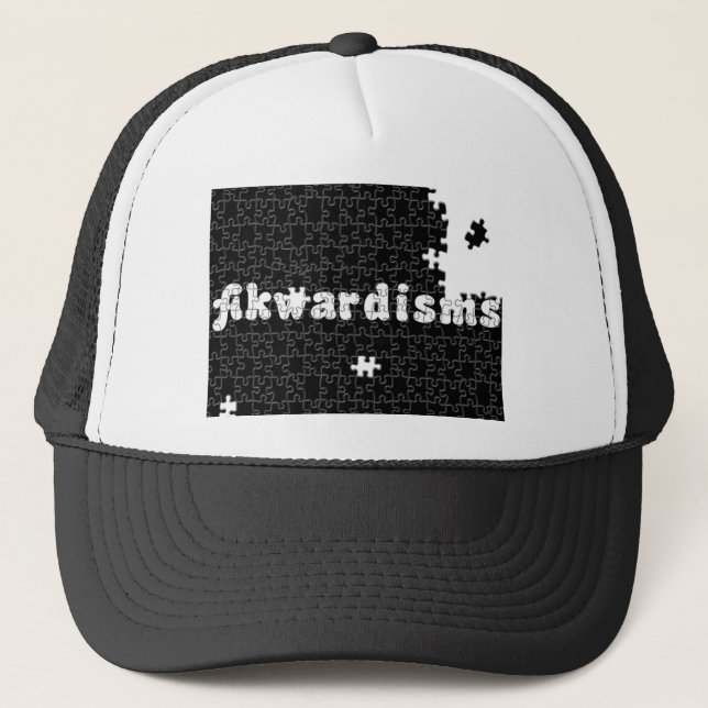 Akwardisms Trucker Hat (Front)
