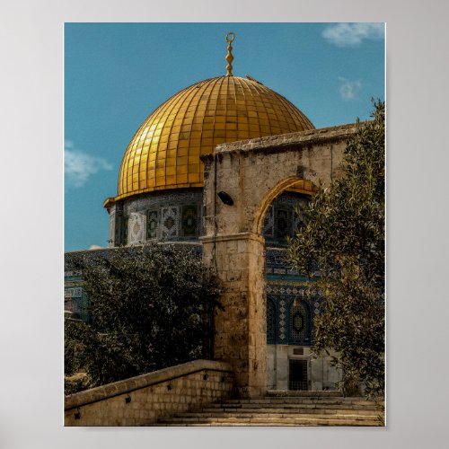Al_Aqsa Mosque Jerusalem Poster