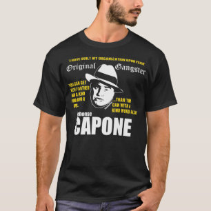 Al Capone Era Original Gangster 1930s Outlaw Crime T-Shirt