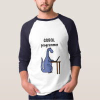 AL- COBOL Programmer Dinosaur Shirt