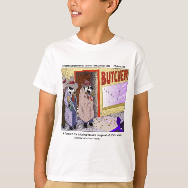 Al Cowpone & The Moofia Gang Funny Cows T-Shirt (Front)