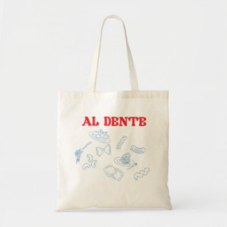 Al Dente Red&Blue Tote Bag