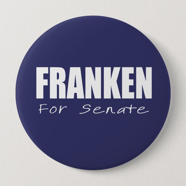 AL FRANKEN Election Gear Button (Front)