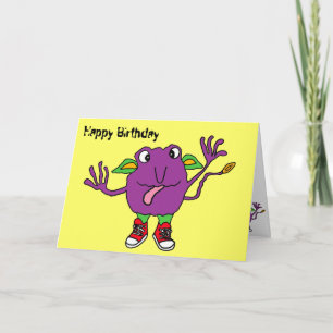 AL- Funny Tickle Monster Birthday Card