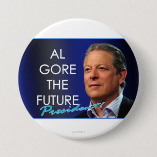 Al Gore The Future President pin 3