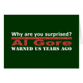 Al Gore Warned Us (Front Horizontal)