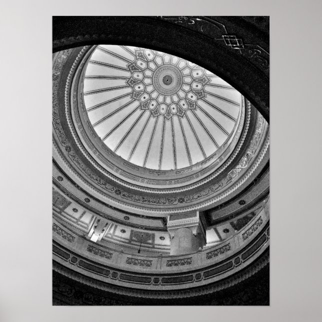 Al Haram Mosque Dome Poster (Front)