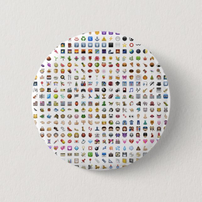 Al iPhone/iOS emojis Button (Front)