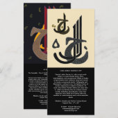 Al Jabbar & Jalla Jalaluh - Long Card (Front/Back)