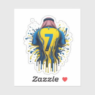 AL NASSR FOOTBALL STICKER