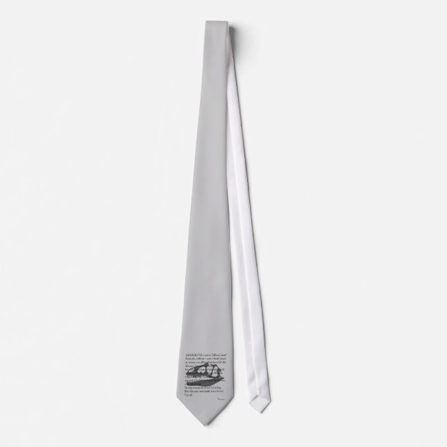 Al-O-Sawr-Us Description Primal Gray Tie (Front)