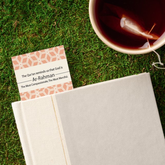 Al-Rahman - The Merciful - Ramadan Bookmark (Closed Book)