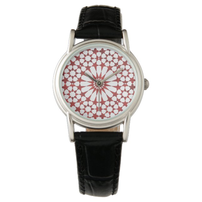 AL Red Andalusian mosaic Watch (Front)