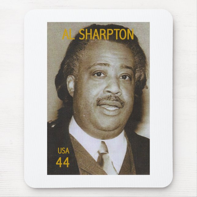 Al Sharpton stamp Mouse Pad (Front)