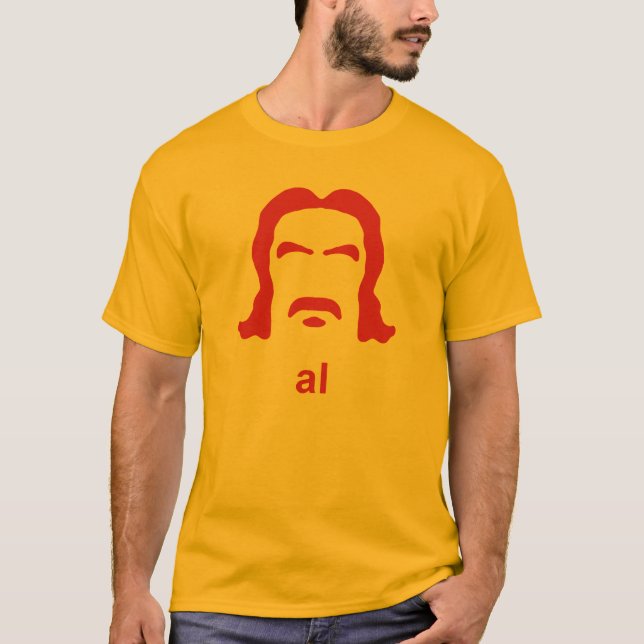 Al Silhouette Hirsute T-Shirt (Front)
