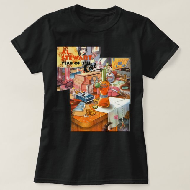 Al Stewart Year Of The Cat Classic T Shirt (Design Front)