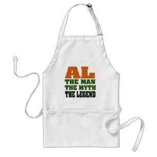 Al - the Man, the Myth, the Legend! Adult Apron