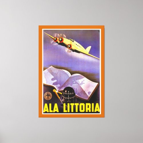 Ala Littoria Canvas Print