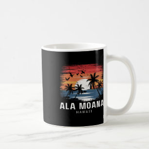 Ala Moana Beach Hawaii Surfing Surfer  Coffee Mug