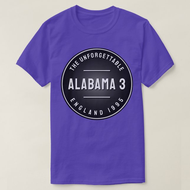 Alabama 3 England 1995 Music D105 TShirt (Design Front)