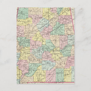 Alabama 5 postcard