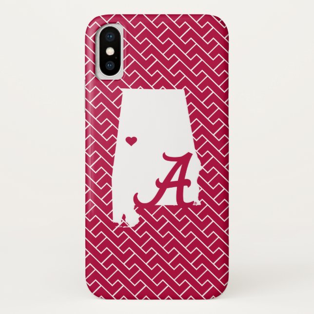 Alabama A Case-Mate iPhone Case (Back)