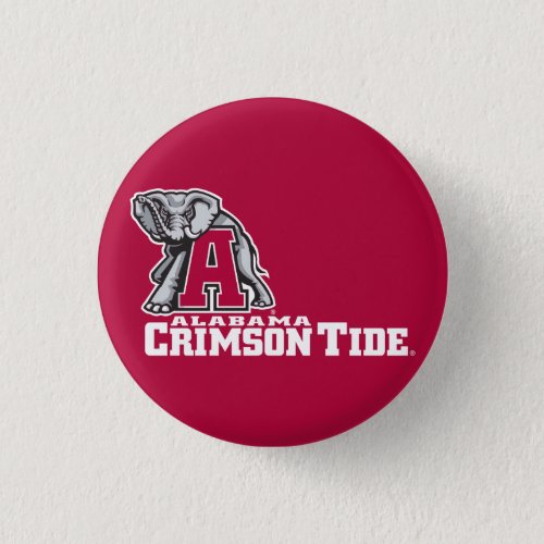 Alabama A Crimson Tide Big Al Pinback Button