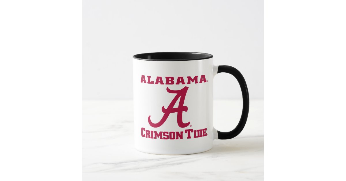 Alabama Crimson Tide Circle Coffee Mug