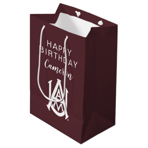 Alabama AM  Birthday Medium Gift Bag