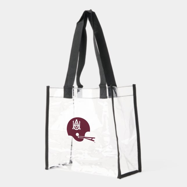 Alabama A&M Bulldogs Clear Tote Bag (Left)