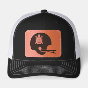 Alabama A&M Bulldogs Leather Patch Hat