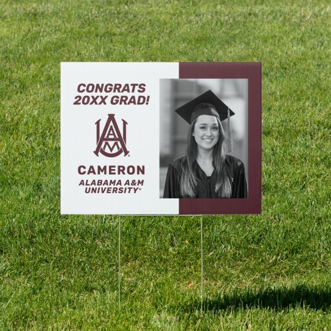 Alabama A&M | Congrats Grad Sign (Insitu)