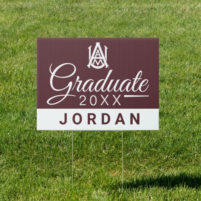 Alabama A&M | Graduate Sign (Insitu)