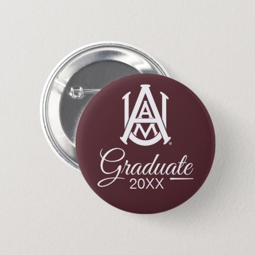 Alabama AM  Graduation Button
