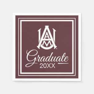 Alabama A&M Graduation Napkins