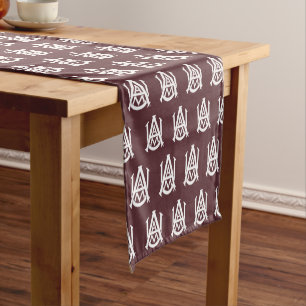 Alabama A&M Graduation Short Table Runner