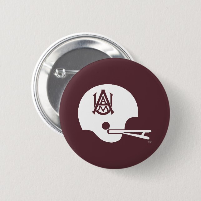 Alabama A&M Helmet Button (Front & Back)