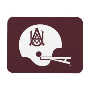 Alabama A&M Helmet Magnet