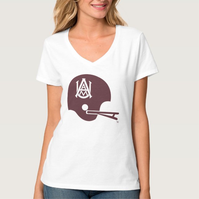 Alabama A&M Helmet T-Shirt (Front)